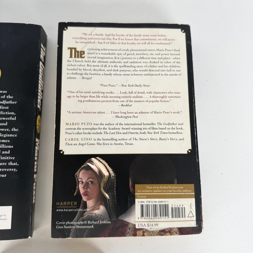 Mario Puzo Lot of 3 Paperback The Familly TheSicilian The‎ Godfather